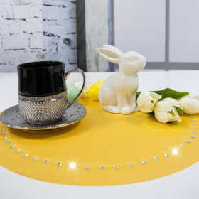 Podkładka Glamour – Żółta Podkładka Glamour – Żółta