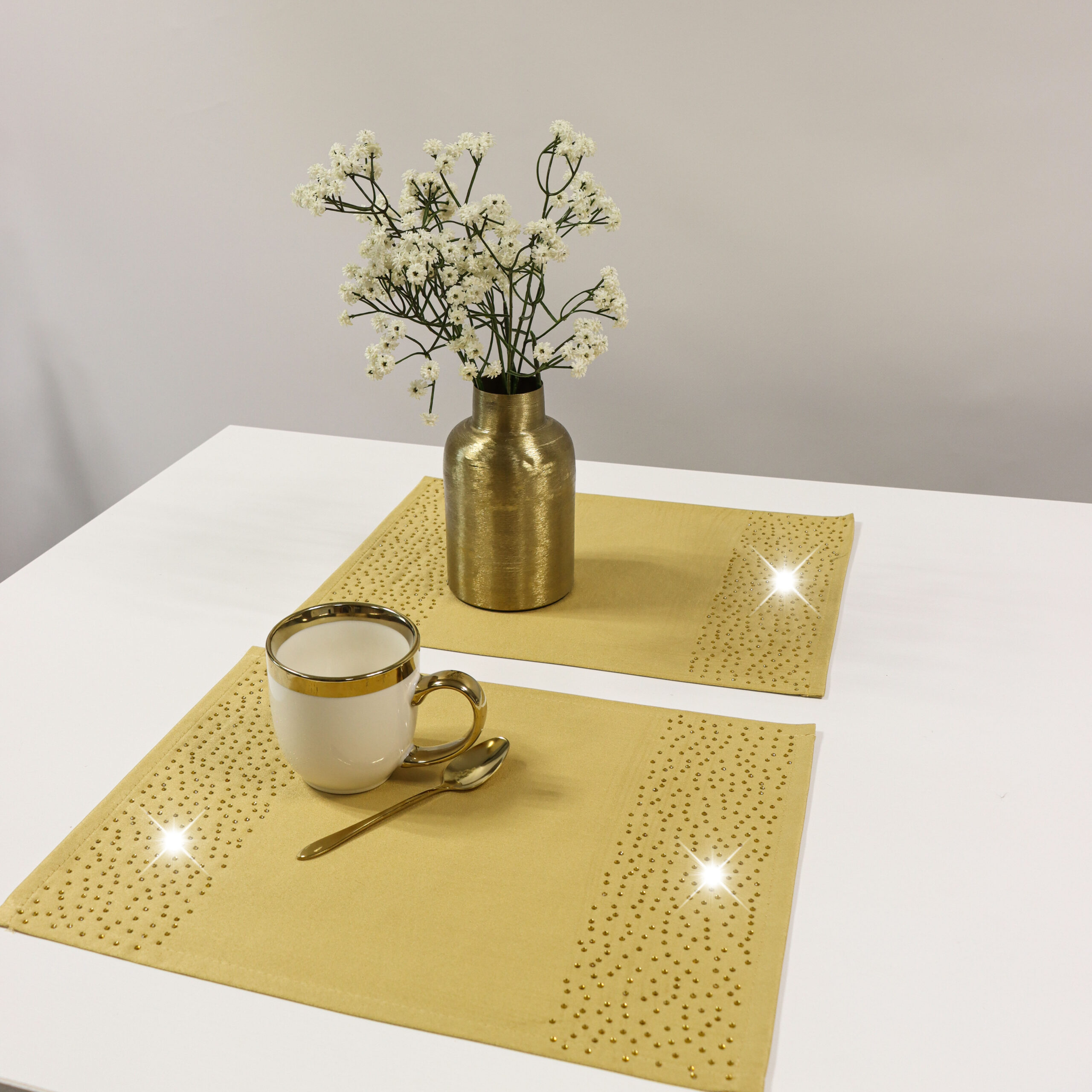 Podkładka Brylant – Złota + Złote dżety Podkładka Brylant – Złota + Złote dżety