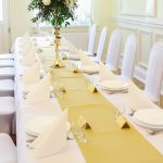 Bieżnik Kropki Lux – Czarno-Srebrny