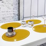 Podkładka Glamour 30×42 Owal – Złota + Srebrne dżety Podkładka Glamour 30×42 Owal – Złota + Srebrne dżety