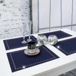 Podkładka Glamour 30×42 – Granat + Złote dżety Podkładka Glamour 30×42 – Granat + Złote dżety