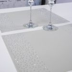 Podkładka Brylant – Szara + Srebrne dżety Podkładka Brylant – Szara + Srebrne dżety