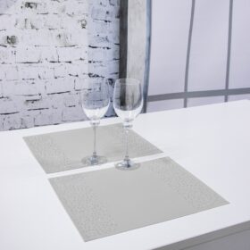 Podkładka Brylant – Szara + Srebrne dżety