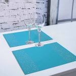 Podkładka Brylant – Turkus + Srebrne dżety