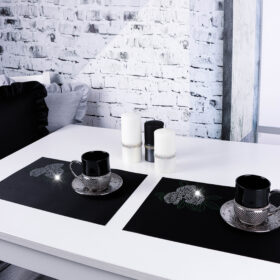 Podkładka Glamour – Róża Srebro