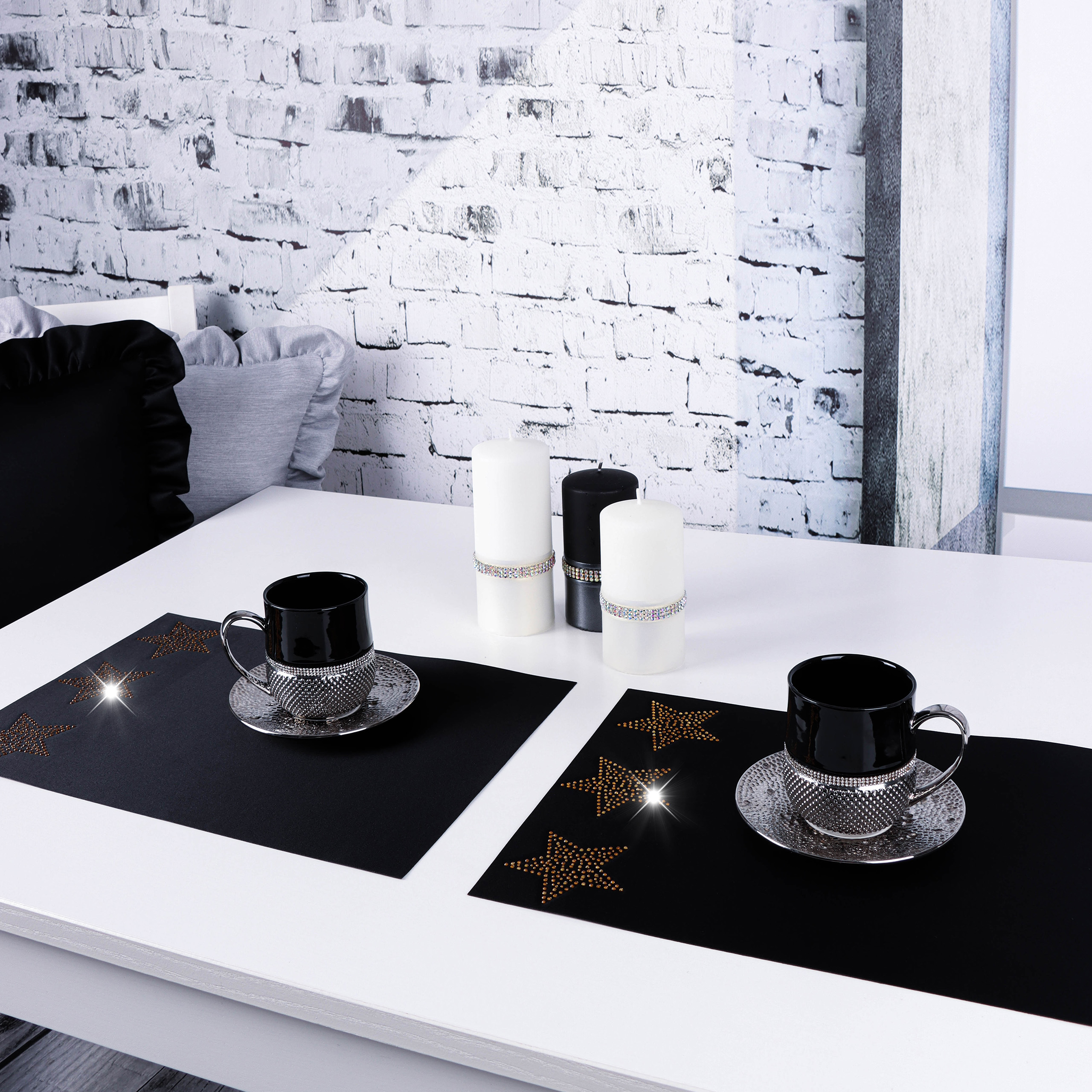 Podkładki Glamour – Gwiazdki Złoto Podkładki Glamour – Gwiazdki Złoto