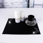 Podkładka Glamour – Gałązka Srebro