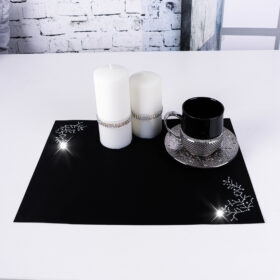 Podkładka Glamour – Gałązka Srebro Podkładka Glamour – Gałązka Srebro