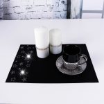 Podkładka Glamour – Małe gwiazdki Srebro Podkładka Glamour – Małe gwiazdki Srebro