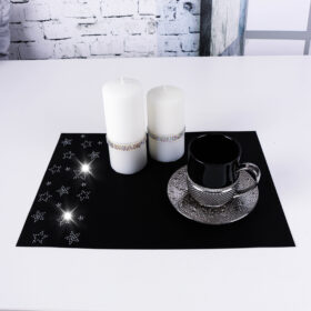 Podkładka Glamour – Małe gwiazdki Srebro Podkładka Glamour – Małe gwiazdki Srebro