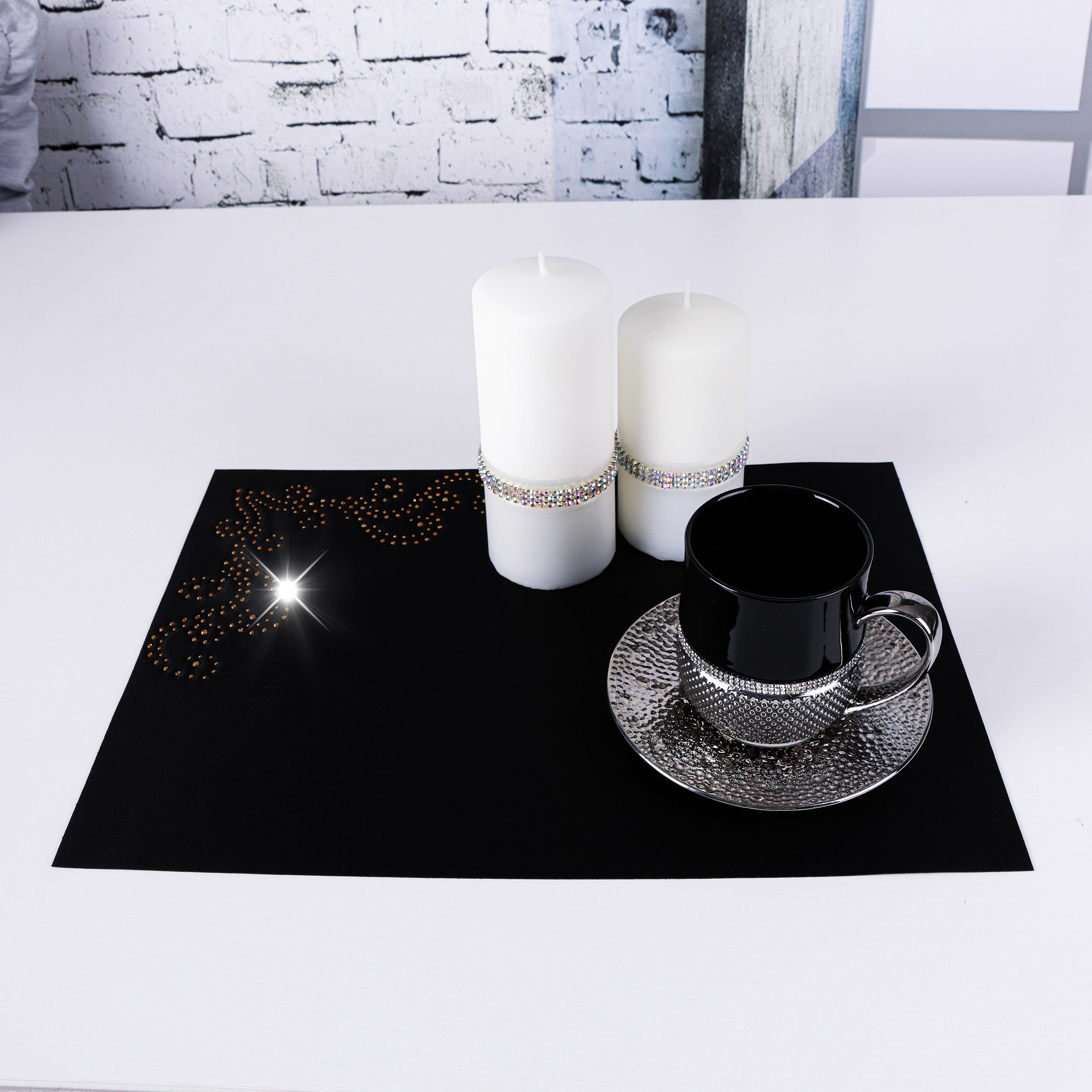 Podkładka Glamour – Onyx Złoto Podkładka Glamour – Onyx Złoto