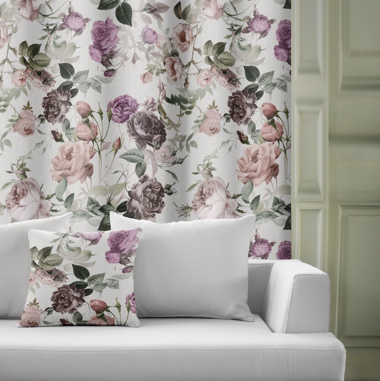 Poszewka Druk Kwiat 390926-004 Poszewka Druk Kwiat 390926-004