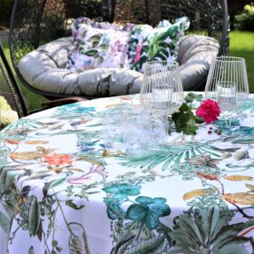 Obrus Druk Kwiat 400015-002