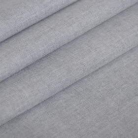 Tkanina matowa, gładka, dekoracyjna Panama Szara