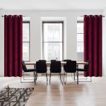 Zasłona welwetowa – Bordowa Zasłona welwetowa – Bordowa