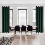 Zasłona welwetowa – Ciemna zieleń Zasłona welwetowa – Ciemna zieleń