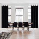 Zasłona welwetowa – Czarna