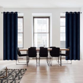 Zasłona welwetowa – Granat