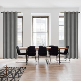 Zasłona welwetowa – Jasny szary