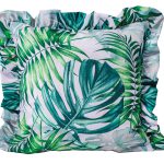 Poszewka z falbanką Druk Kwiat 400744-001 Poszewka z falbanką Druk Kwiat 400744-001