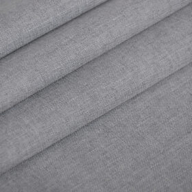 Tkanina matowa, gładka, dekoracyjna Panama Popiel