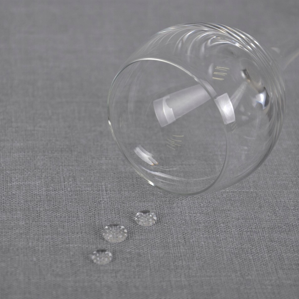 Tkanina matowa, gładka, dekoracyjna Panama Popiel Tkanina matowa, gładka, dekoracyjna Panama Popiel