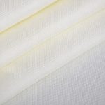 Tkanina matowa, gładka, dekoracyjna Panama Czarna