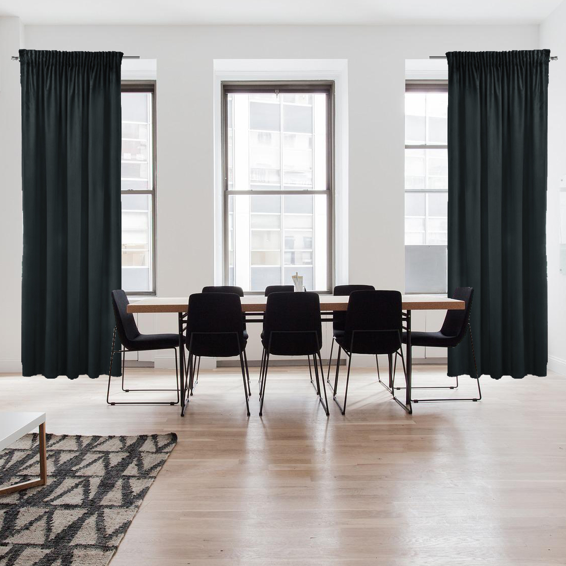 Zasłona welwetowa – Grafit Zasłona welwetowa – Grafit