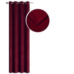 Zasłona welwetowa – Bordowa Zasłona welwetowa – Bordowa