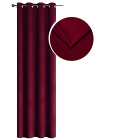 Zasłona welwetowa – Bordowa Zasłona welwetowa – Bordowa