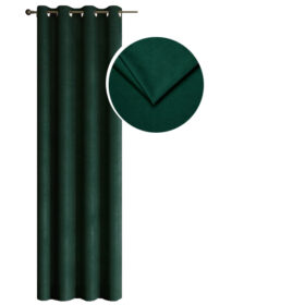 Zasłona welwetowa – Ciemna zieleń Zasłona welwetowa – Ciemna zieleń