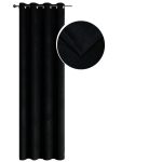 Zasłona welwetowa – Czarna