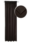 Zasłona welwetowa – Brąz