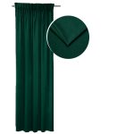 Zasłona welwetowa – Ciemna zieleń Zasłona welwetowa – Ciemna zieleń