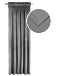 Zasłona welwetowa – Jasny szary Zasłona welwetowa – Jasny szary