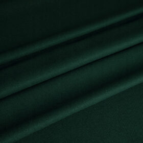 Tkanina matowa, gładka, dekoracyjna Panama Ciemna Zieleń