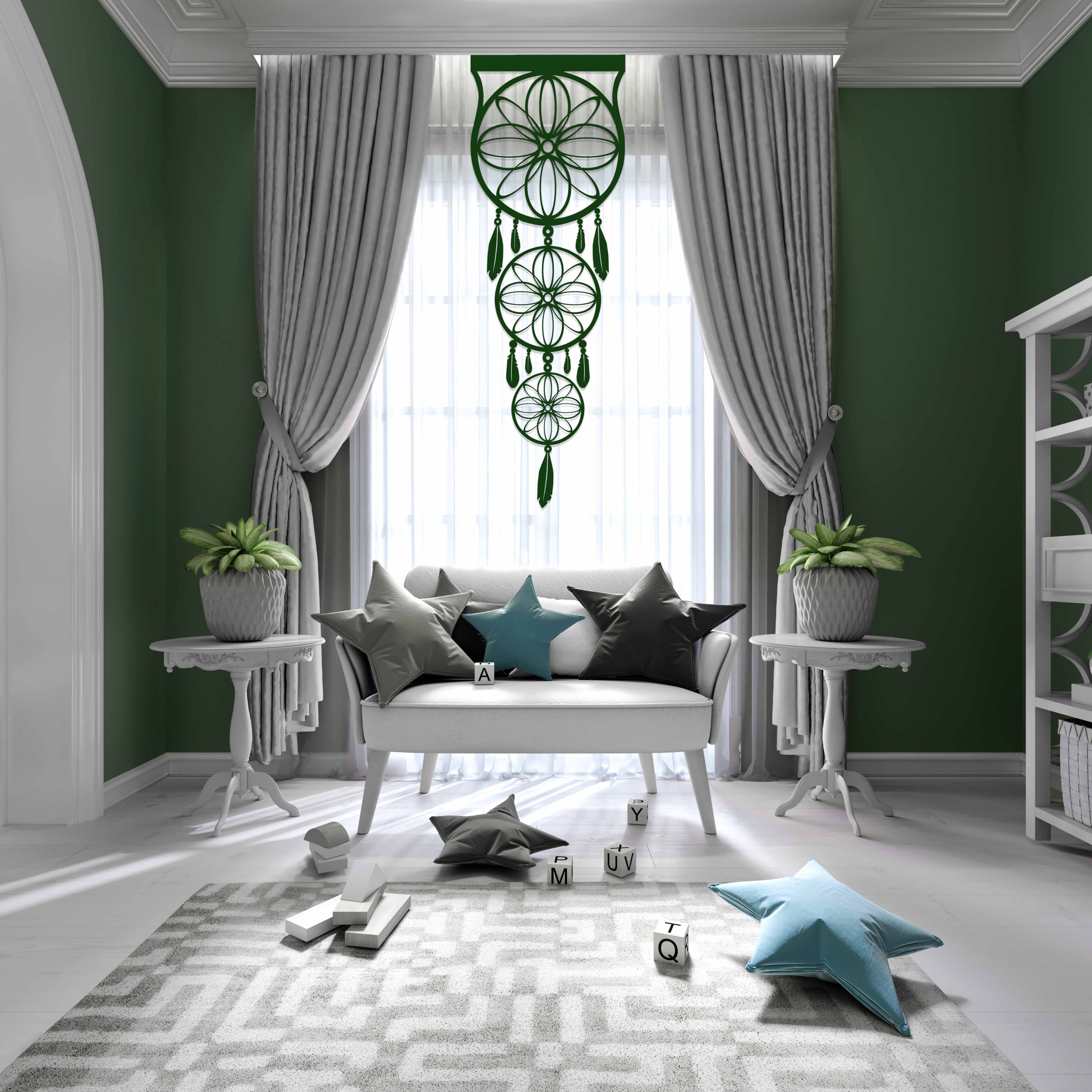 Ażur Panel Łapacz Snów – Beż Ażur Panel Łapacz Snów – Beż