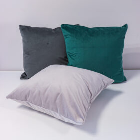 Poszewka welwetowa – Musztardowa