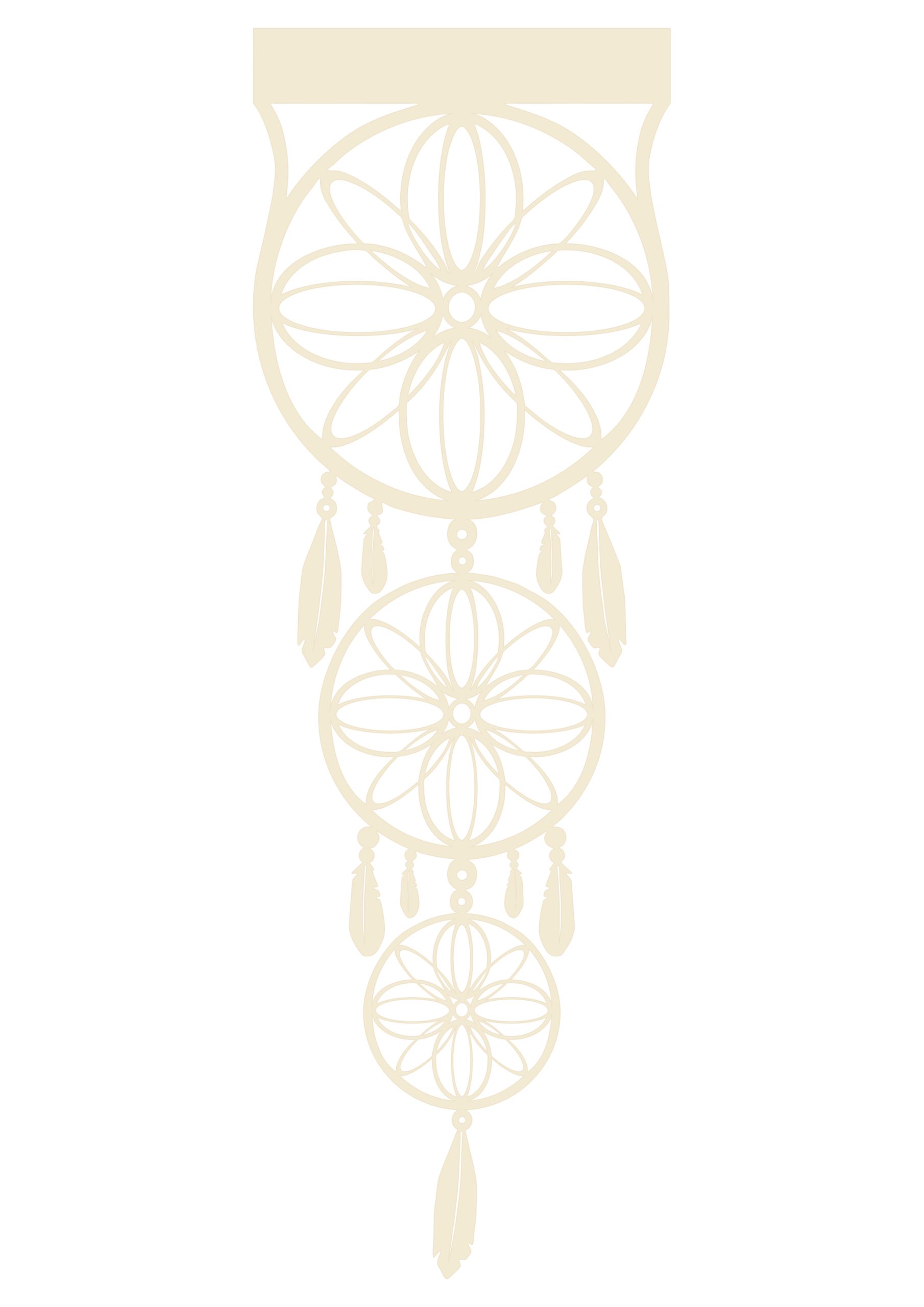 Ażur Panel Łapacz Snów – Beż Ażur Panel Łapacz Snów – Beż