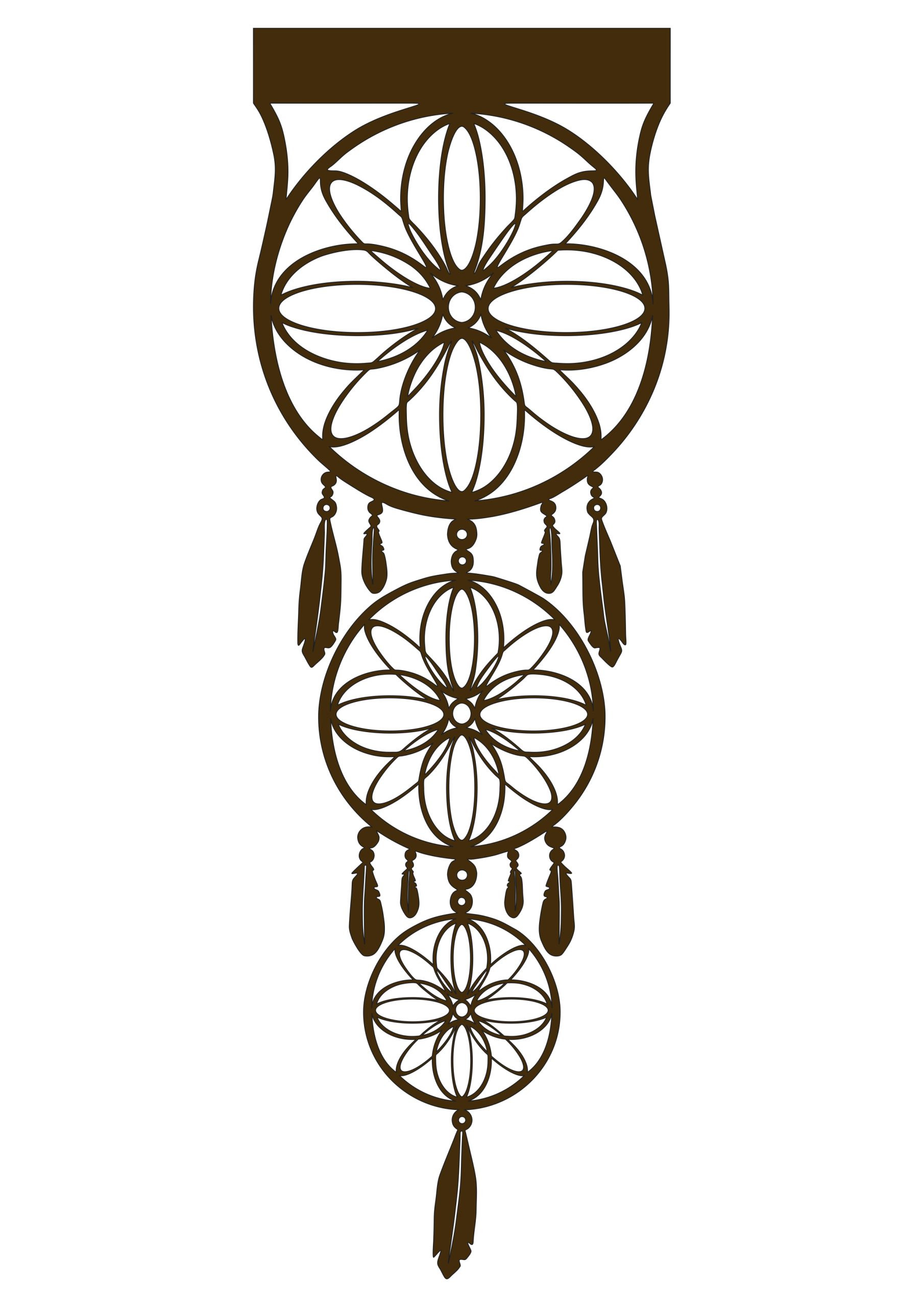 Panel Ażur Łapacz Snów – Brąz Panel Ażur Łapacz Snów – Brąz