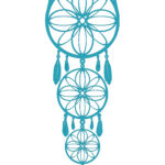 Ażur Panel Łapacz Snów – Mięta