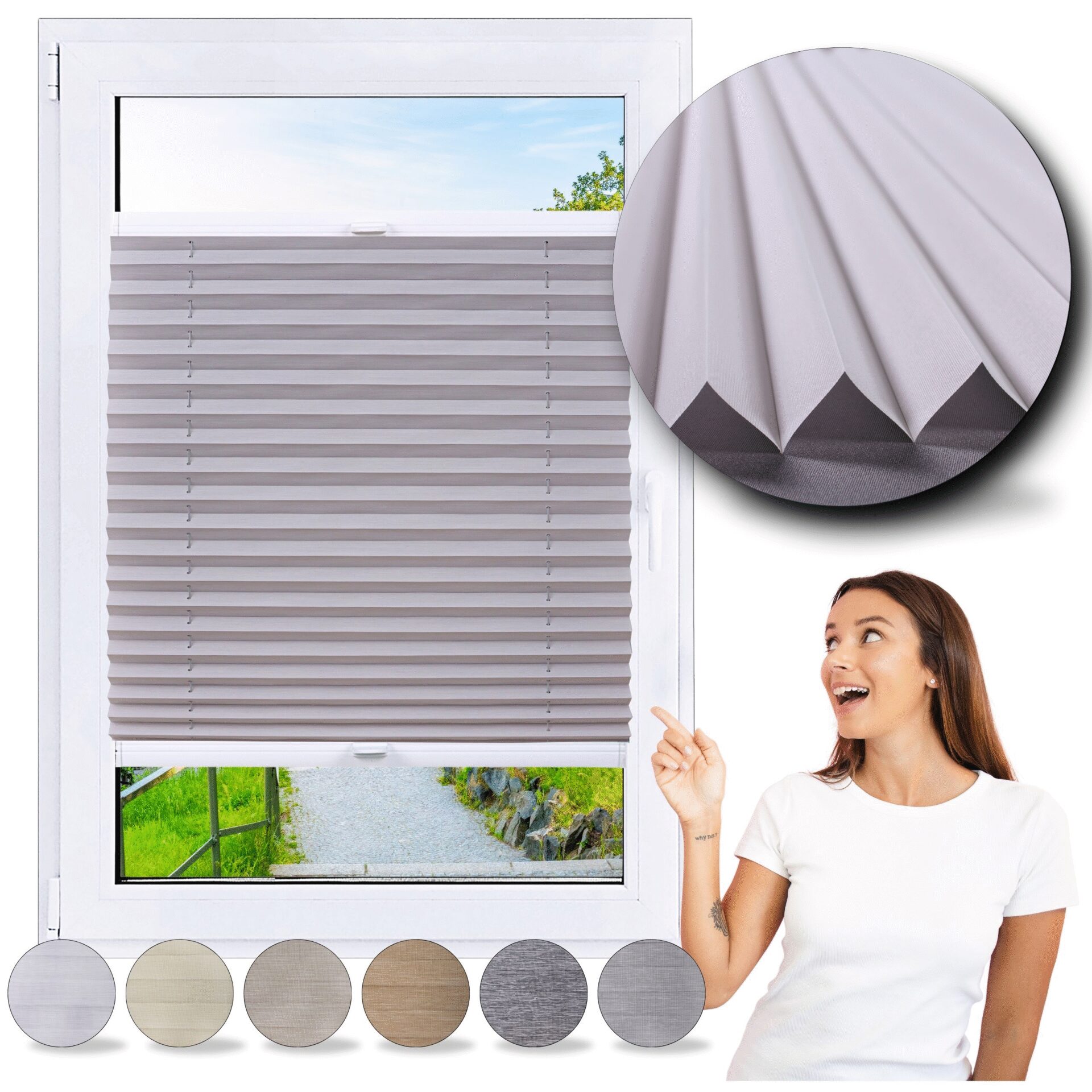 Rolety Plisowane Dolomit Lux Standard Rolety Plisowane Dolomit Lux Standard