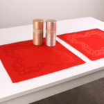 Bieżnik Brokat Lux – Srebro