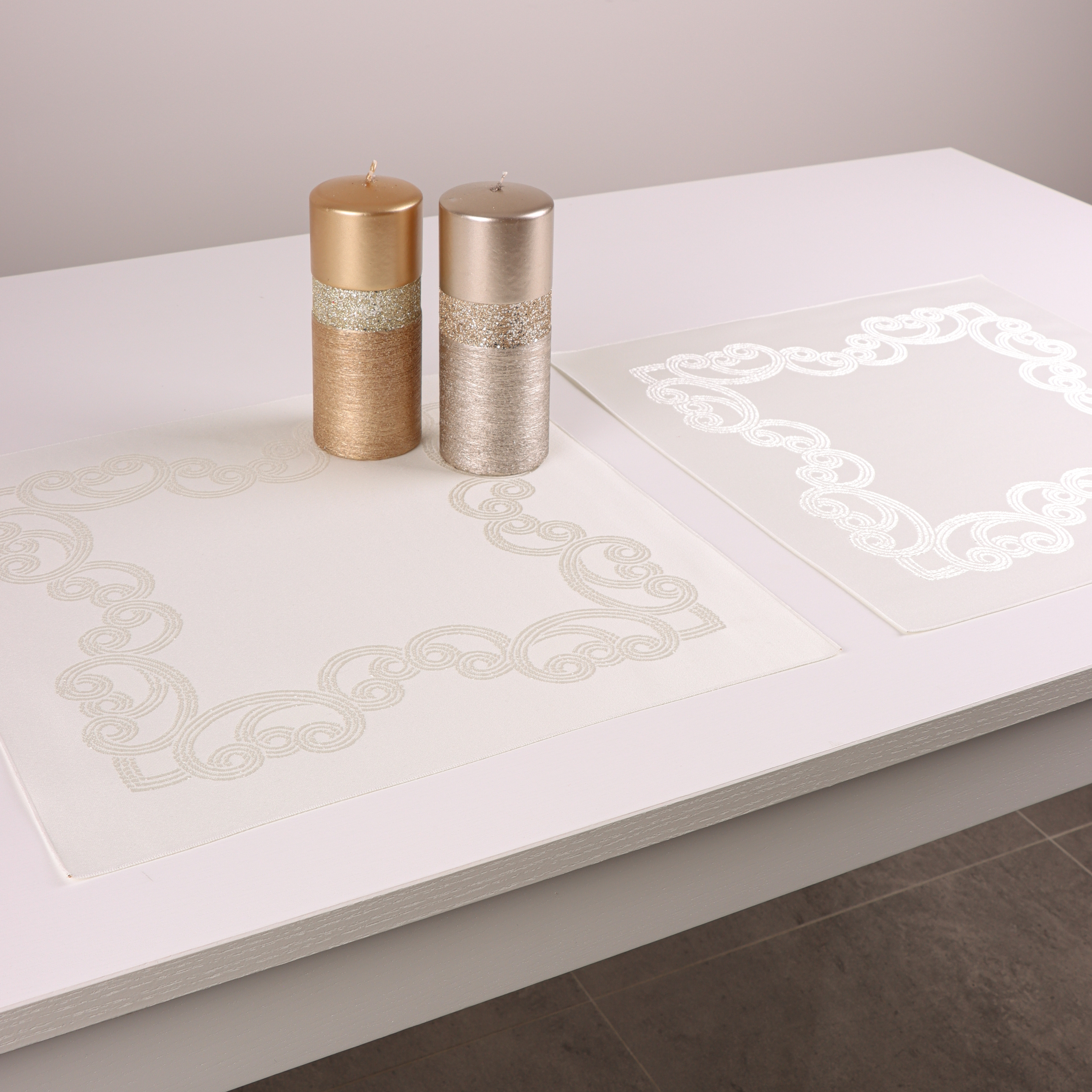 Serweta żakardowa Piano – Ekri Serweta żakardowa Piano – Ekri