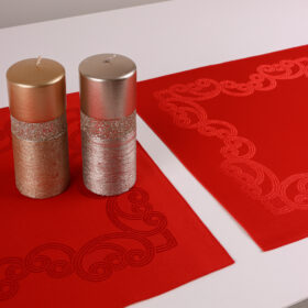 Serweta żakardowa Piano – Czerwień Serweta żakardowa Piano – Czerwień