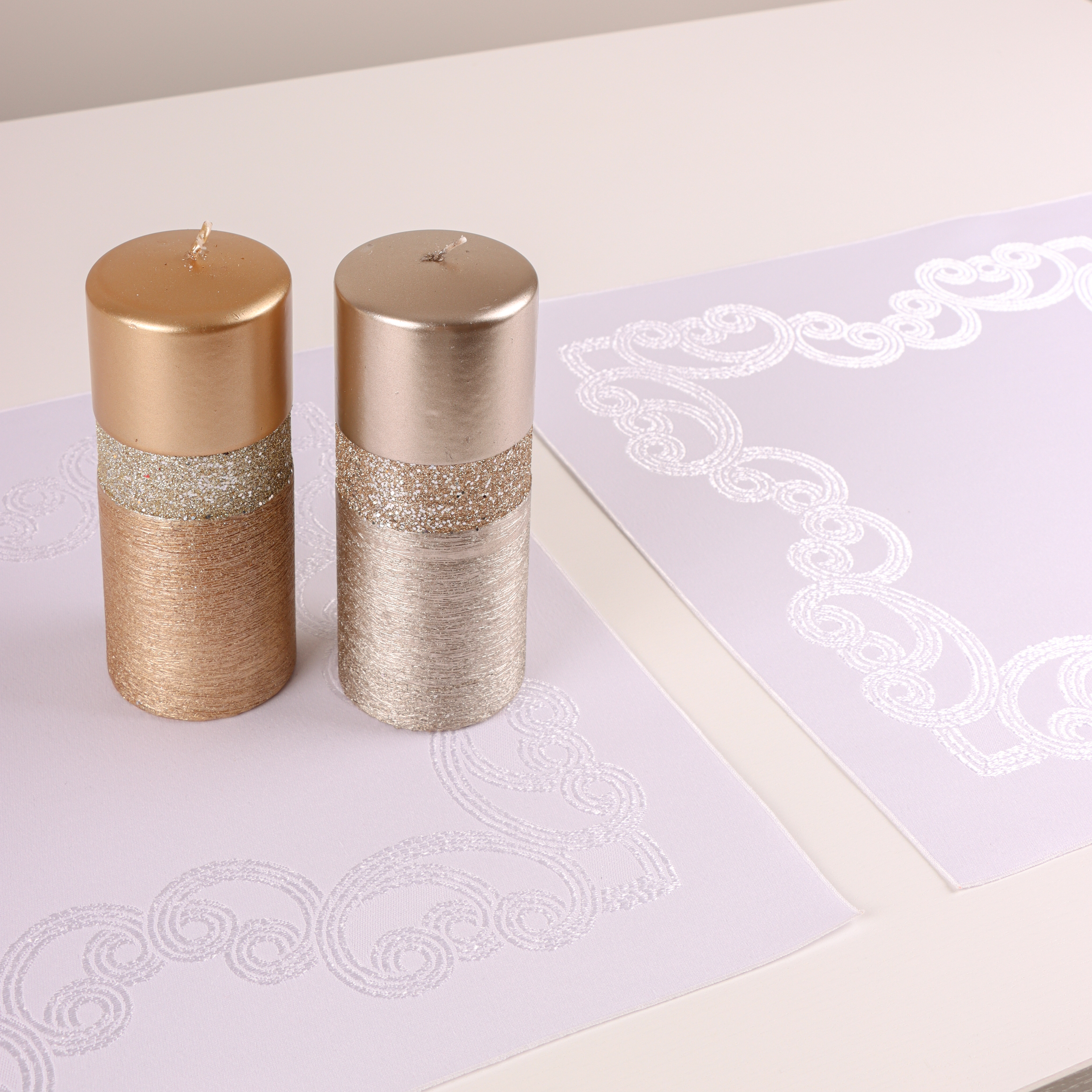 Serweta żakardowa Piano – Biel Serweta żakardowa Piano – Biel