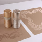 Serweta żakardowa Piano – Kakao