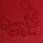 Serweta żakardowa Piano – Czerwień