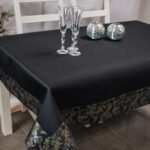 Obrus Modern – Biel Złoto