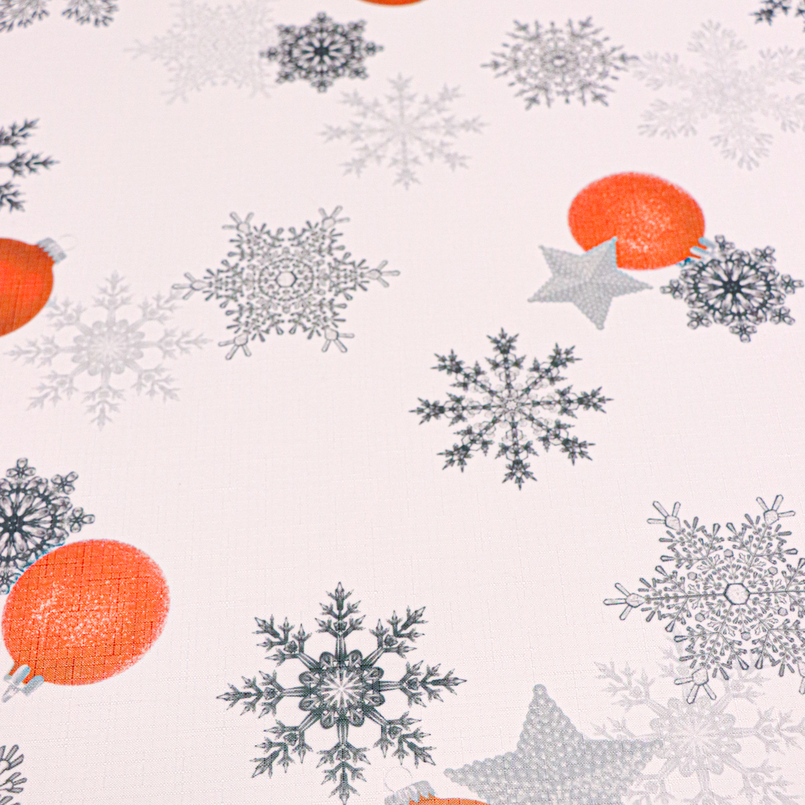 Obrus Świąteczny Boże Narodzenie -Czerwone bombki Obrus Świąteczny Boże Narodzenie -Czerwone bombki